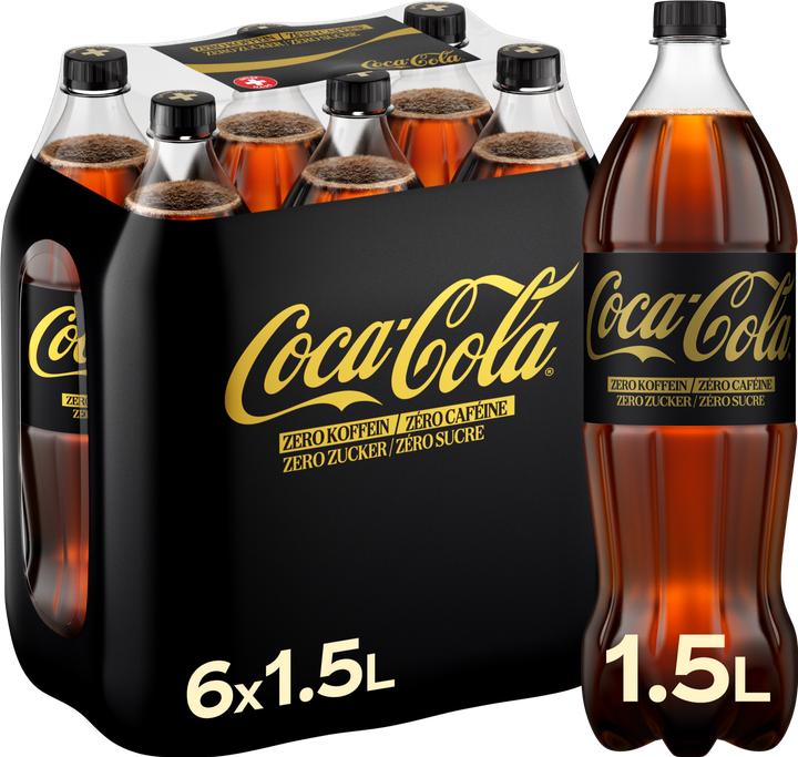 Actual product image Coca Cola Zero Free (6 x 150 cl)