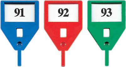 Actual product image Rieffel KyStor key fob KR-A WHITE / 10 N