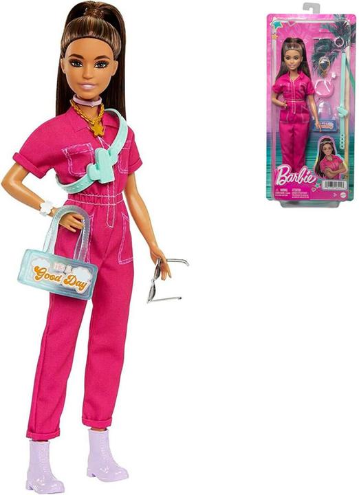 Image du produit Barbie Poupée ® Day & Play avec Combinaison de Travail Tendance Rose