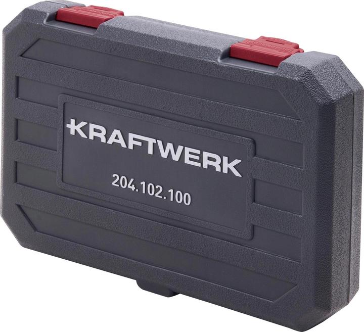 Actual product image Kraftwerk Basic-Line socket spanner set