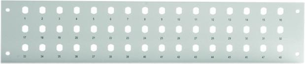 Telegärtner Frontabdeckung - 48 Ports - für (Patch Panel)
