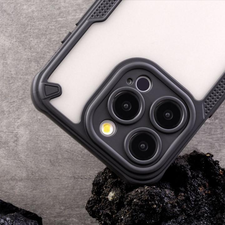 Actual product image OEM Defender Matt case for Samsung Galaxy S25 black (Samsung Galaxy S25)