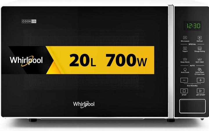 Actual product image Whirlpool MWP Worktop Solo Microwave (20 l)