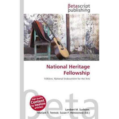 National Heritage Fellowship, Fachbücher