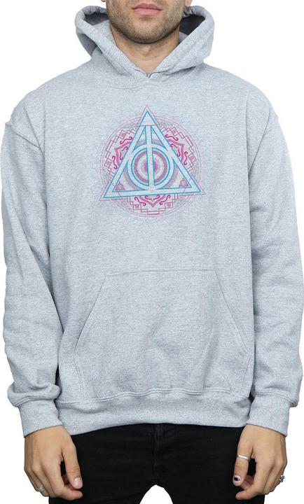 Produktbild Neon Deathly Hallows Kapuzenpullover (S)