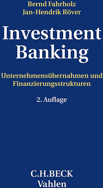 Nutritional values and ingredients Investment Banking (German, Bernd Fahrholz, Jan-Hendrik Röver, 2024)