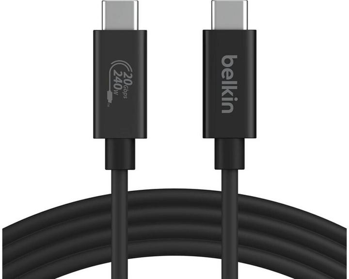 Productafbeelding Belkin USB C — USB C (2 m, USB 3.2 Gen 2x2, 240 W)