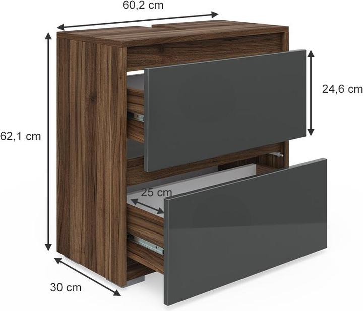 Produktbild Vicco Majest (60 x 30 x 62 cm)
