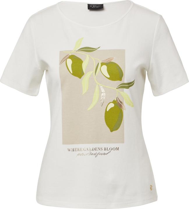 Produktbild S.Oliver T-Shirt Baumwoll-T-Shirt mit Frontprint (46)