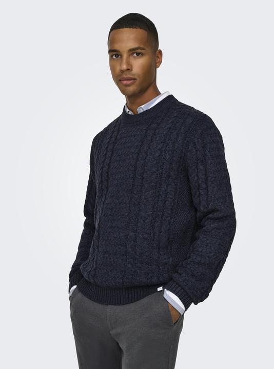 Image du produit Only & Sons ONSFLETCHER Pull-over Pull en maille (XL)