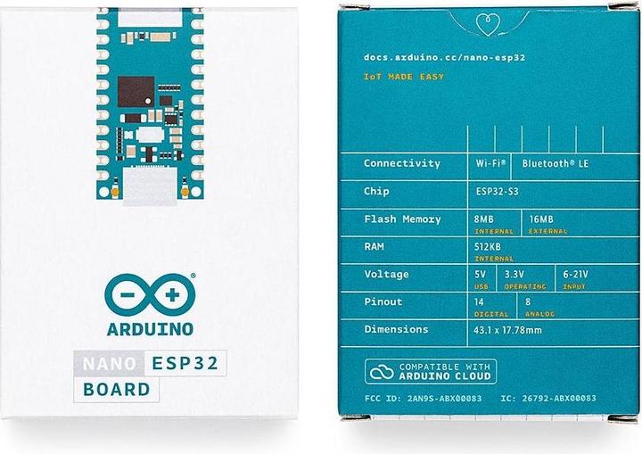 Produktbild Arduino Nano ESP32 without headers