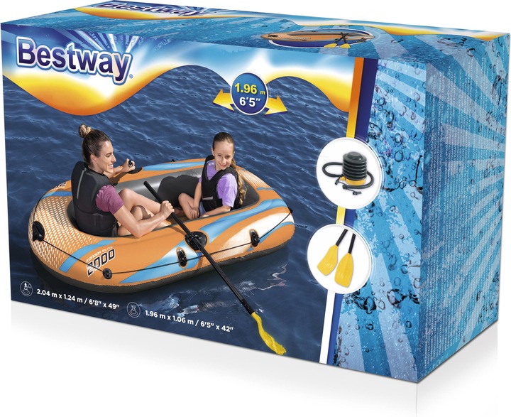 Produktbild Bestway Kondor Elite 2000 Raft Set (196 cm, 2 Pers.)