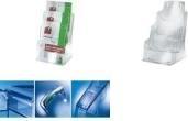 Image du produit Sigel Porte-brochures de table acrylic avec 3 compartiments (A5)