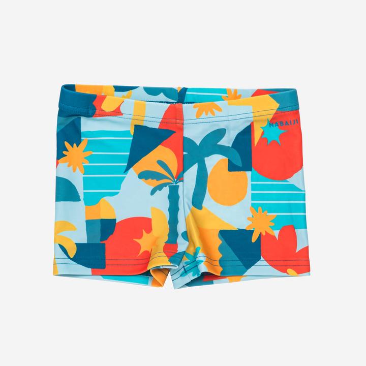 Actual product image Nabaiji Badehose Boxer Baby/Kleinkind - Titou Popy blau (86)