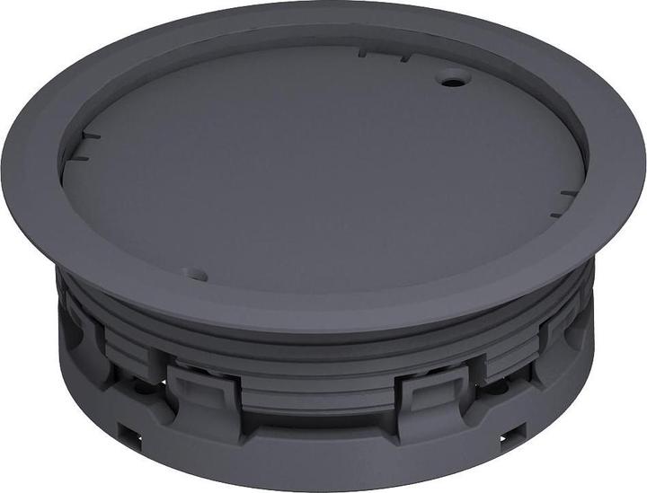 Actual product image OBO Bettermann OBO ULA DB 7011 Underfloor cable outlet blind PA iron grey (Various)