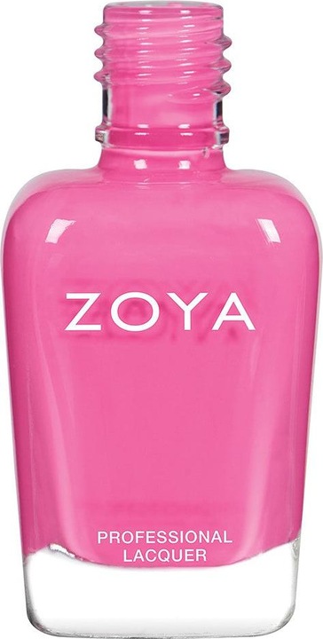 Actual product image Zoya Tobey (Candy pink cream, Colour paint)