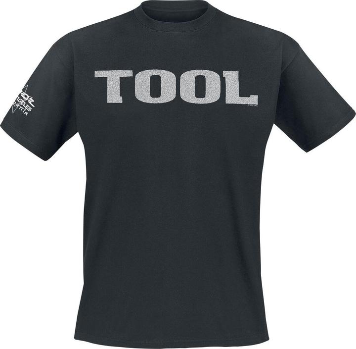 Produktbild Rock Off Tool Unisex Tee: Metallic Silver Logo (M)