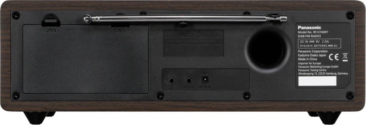 Actual product image Panasonic RF-D100BT (DAB+, FM, Bluetooth)