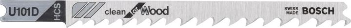 Produktbild Bosch Professional Zubehör Stichsägeblatt U 101 D Clean for Wood, 3er-Pack