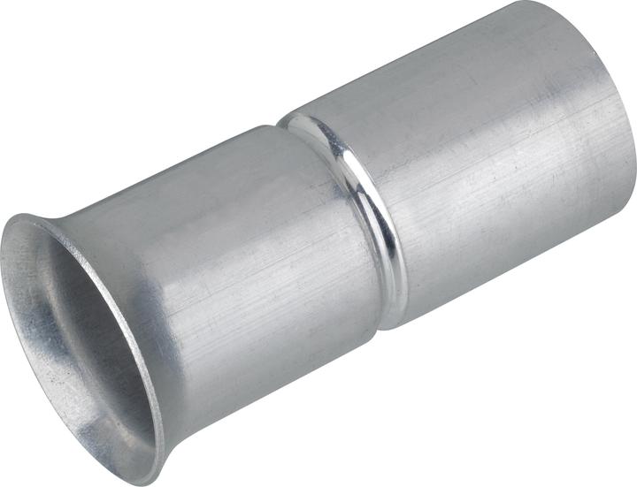 Actual product image Fränkische Rohrwerke Aluminium end sleeves M50 trumpet design (Cable hole)