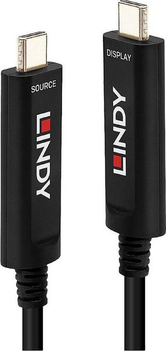 Produktbild Lindy Fibre Optic Hybrid USB C Video (15 m)