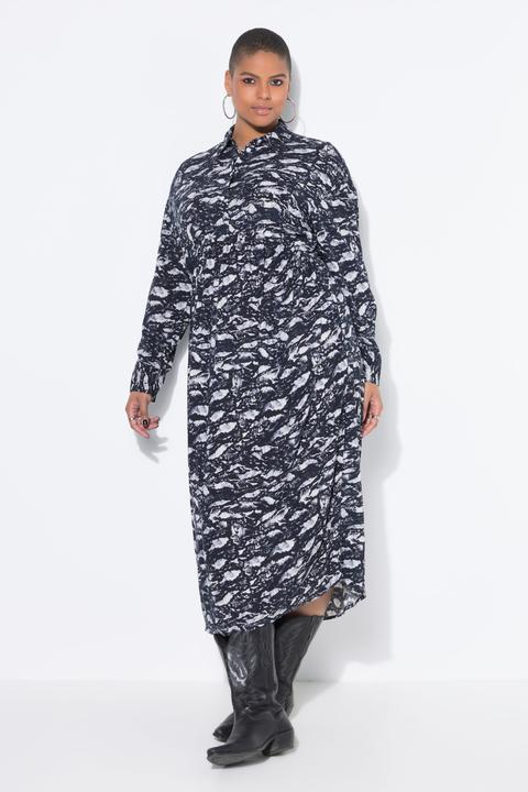 Produktbild Studio Untold Midi-Hemdblusenkleid, oversized, Alloverprint (42, 44)