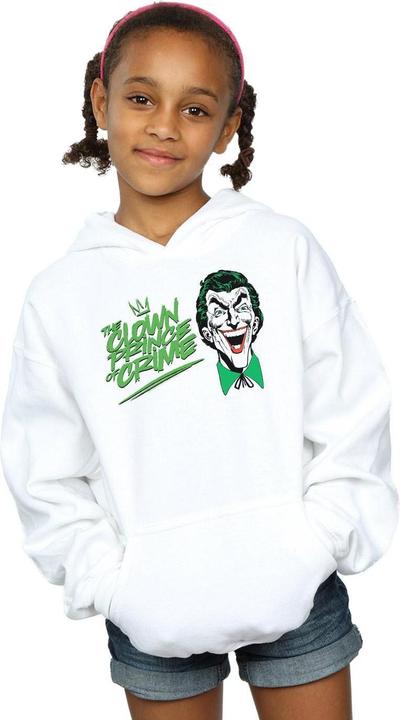 Immagine prodotto Batman Joker The Clown Prince Of Crime Felpa con Cappuccio Ragazze (116)