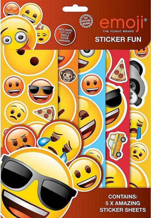 Produktbild Emoji Aufkleberbogen (5erPack)