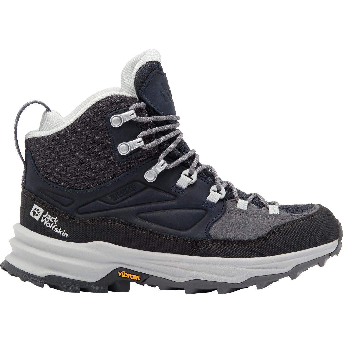 Jack Wolfskin, Damen, Wanderschuhe, Cyrox Texapore Mid W (42.5), Grau