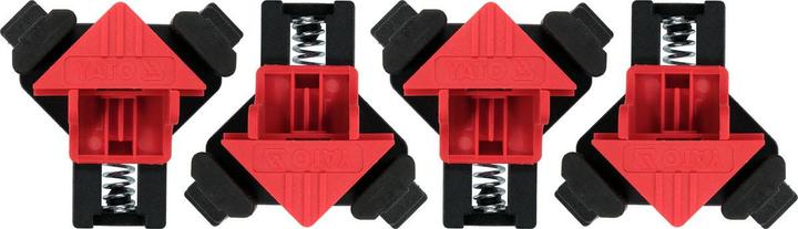 Yato ŚCISKI KĄTOWE SPRĘŻYNOWE cpl. 4szt.