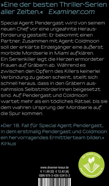 Produktbild Grave - Verse der Toten (Deutsch, Lincoln Child, Douglas Preston, 2021)