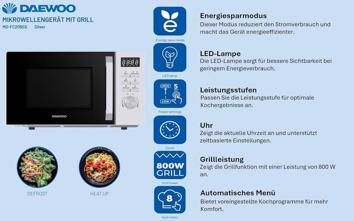 Actual product image Daewoo MD-FC206GS (20 l)