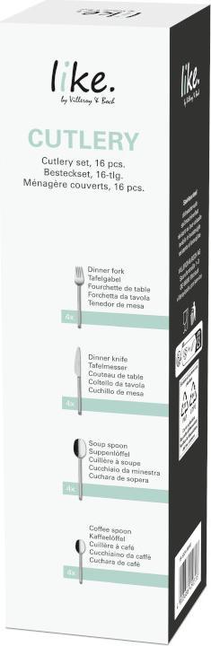 Productafbeelding Like. by Villeroy & Boch 16-delige bestekset Zoals (16 Pcs., Bestekset)