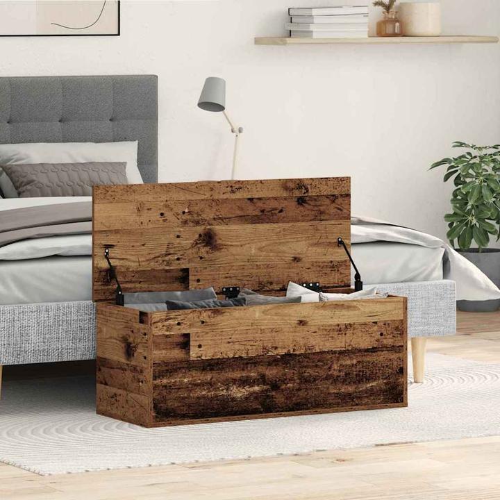 Immagine prodotto VidaXL Scatola portaoggetti rustica (90 x 35 x 35 cm)