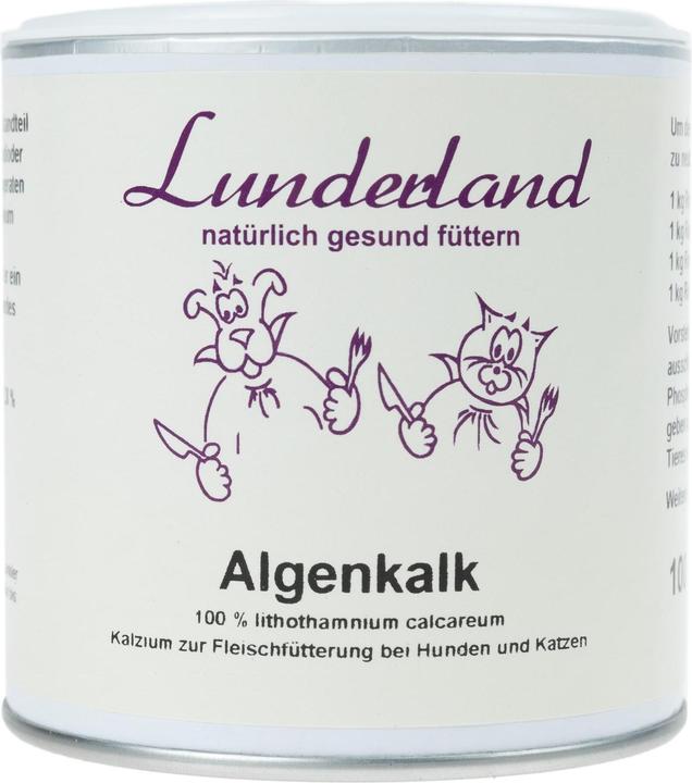 Produktbild Lunderland Hunde-Nahrungsergänzung Algenkalk, 100 g (Adult, 1 Stk., 100 g)