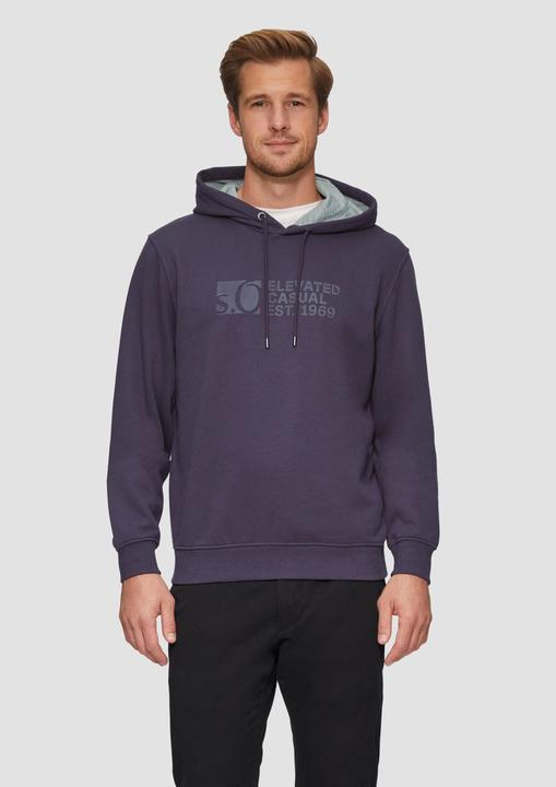Produktbild S.Oliver Sweatshirt Hoodie mit Logo-Print (M)