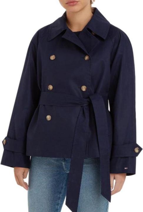 Immagine prodotto Tommy Hilfiger Cappottino in cotone con cintura (44)