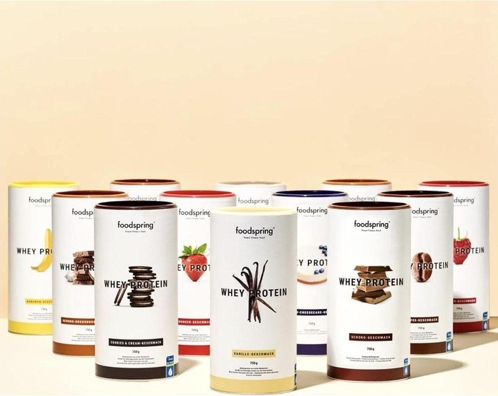 Immagine prodotto Foodspring Proteine del siero di latte (Cioccolato, 1 pz., 750 g)