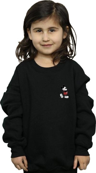 Produktbild Disney Mickey Mouse Kickin Retro Chest Sweatshirt Mädchen (128)