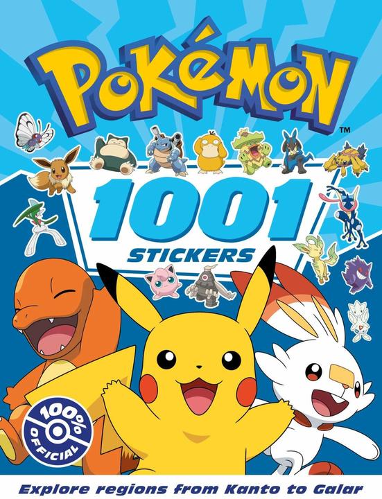 Produktbild Pokemon: 1001 Stickers (1001 Sticker)