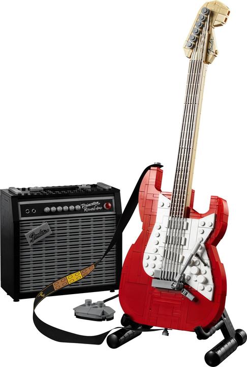 Image du produit LEGO Fender Stratocaster (21329, LEGO Ideas, LEGO difficiles à trouver)