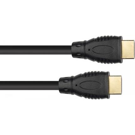 Thumbnail - Good Connections Anschlusskabel HDMI 2.0b, 4K / UHD @60Hz, 18 Gbit/s, vergoldete Kontakte, schwarz, 1m, Good Connecti (1...