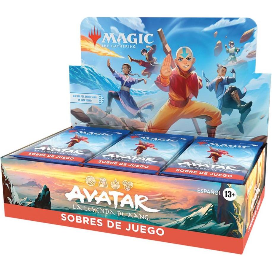 Wizards of the Coast Magic the Gathering Avatar: la leyenda de Aang présentoir boosters de jeu (30) *ESPAGNOL* (Spagnolo, Display del booster)