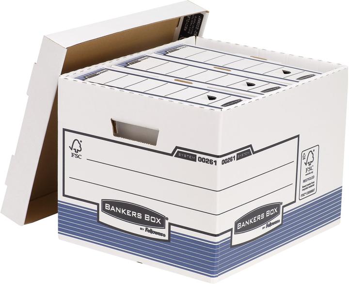 Bankers Box Archivschachteln Serie System Standard (A4)