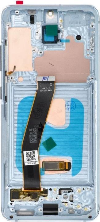 Produktbild OEM LCD display! LCD Display for SAMSUNG S20 4G Blue SOFT OLED with frame (Display)