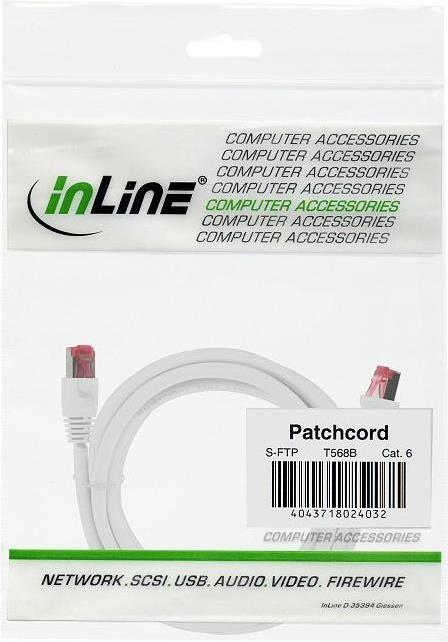 Productafbeelding InLine Patchkabel (S/FTP, CAT6, 25 m)