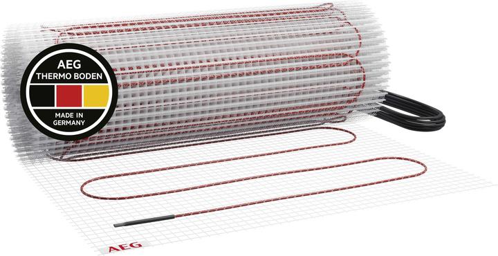 Produktbild AEG Haustechnik Elektrische Fussbodenheizung, Heizmatte 8 m², 160 W/m², Basis Thermo Boden TBS TB 160/8