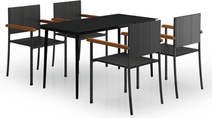 Produktbild vidaXL Garten Essgruppe (140 x 70 x 74 cm)