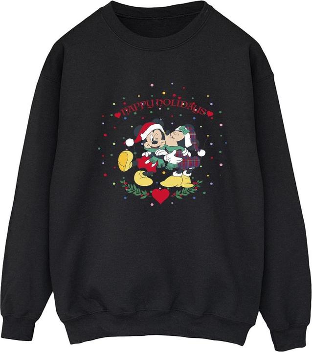 Disney Mickey Mouse Mickey Minnie Christmas Sweatshirt