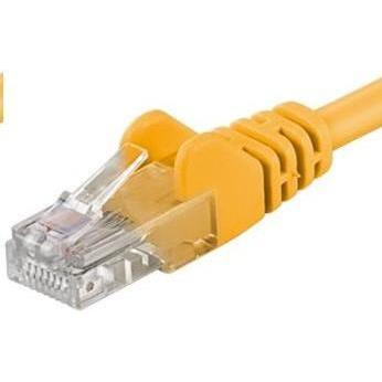 PremiumCord Cavo patch UTP RJ45-RJ45 CAT5e 15m žlutá (CAT5e, 15 m), Cavo di rete